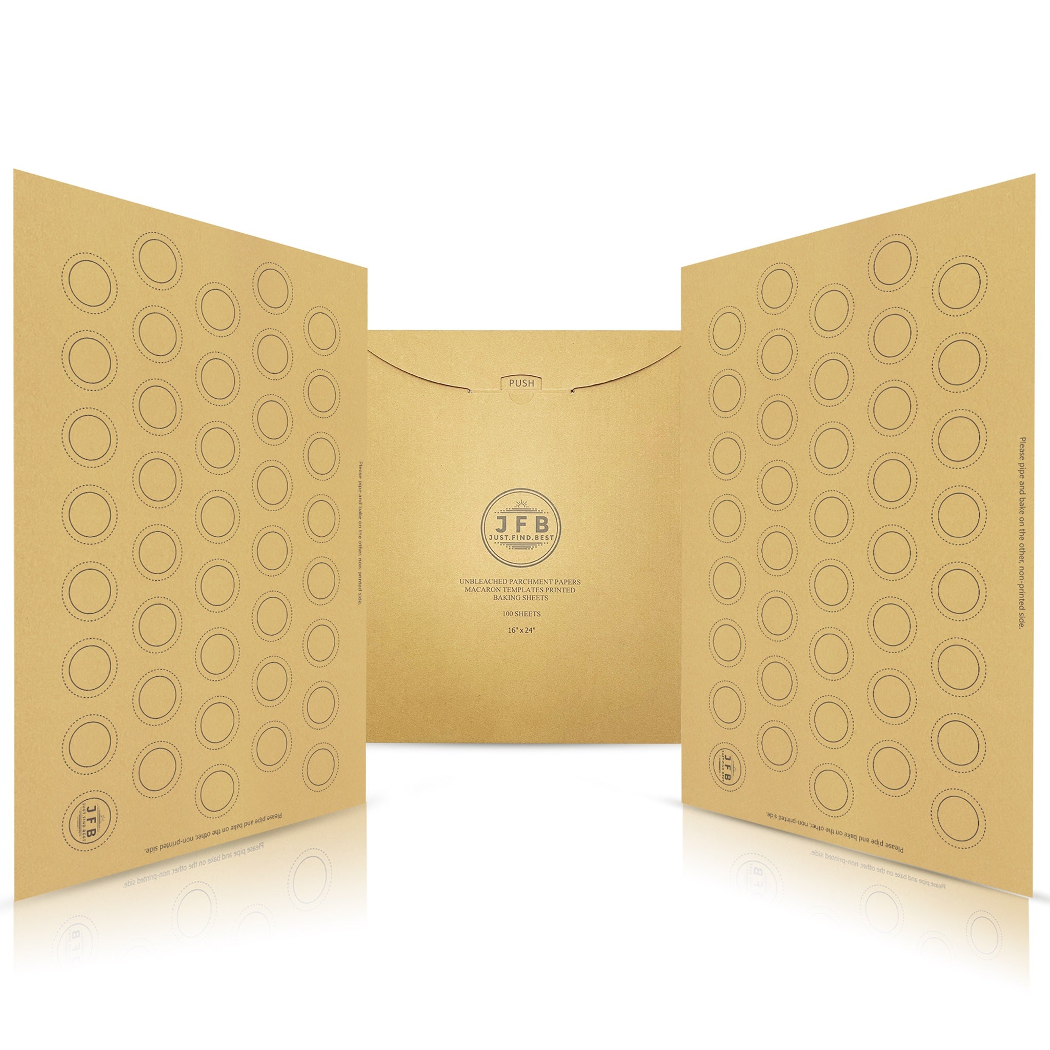 Macaron Circles Template - Parchment Paper | Just.Find.Best